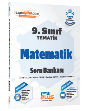 Çap Yayınları 9. Sınıf Matematik Tematik Plus Soru Bankası
