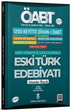 Türkçe ÖABTDEYİZ ÖABT Türkçe-Türk Dili Edebiyatı Divanı ÖABT Eski Türk Edebiyatı - Enes Kaan Şahin, Asım Kara Türkçe ÖABTDEYİZ