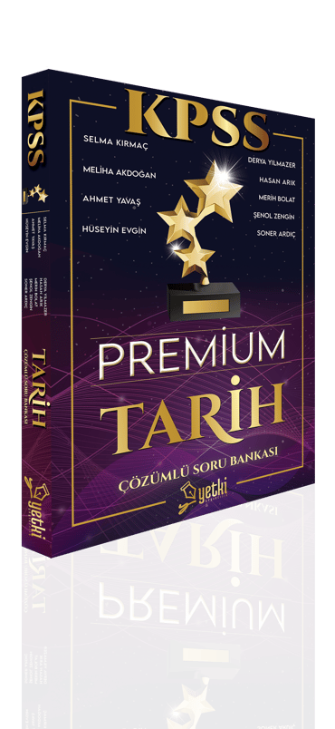 KPSS Tarih Premium Soru Bankası Çözümlü Yetki Yayıncılık