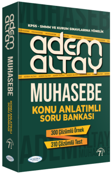 Adem Altay Muhasebe Konu Anlatımlı Soru Bankası 7. Baskı Monopol Yayınları