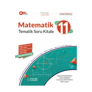 Palme Yayınları 11. Sınıf Matematik Joker Tematik Soru Kitabı