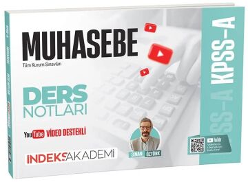 KPSS A Grubu Muhasebe Video Ders Notları - Sinan Öztürk İndeks Akademi Yayıncılık
