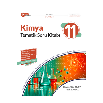 Palme Yayınları 11. Sınıf Kimya Joker Tematik Soru Kitabı