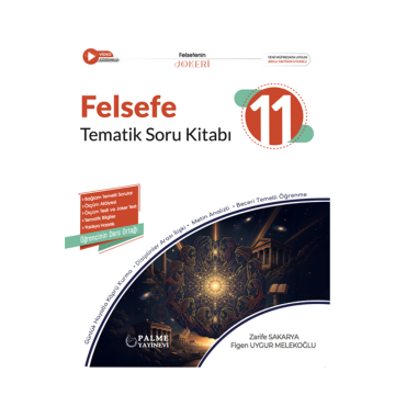 Palme Yayınları 11. Sınıf Felsefe Joker Tematik Soru Kitabı