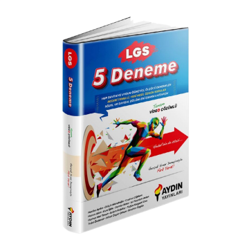 Aydın Yayınları 8. Sınıf LGS Tüm Dersler 5 Deneme Video Çözümlü