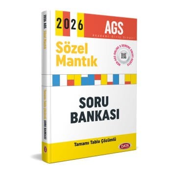2026 AGS Sözel Mantık Tamamı Tablo Çözümlü Soru Bankası Data Yayınları