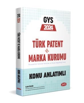 Data Yayınları 202 GYS Türk Patent Ve Marka Kurumu Konu Anlatımlı