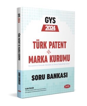 Data Yayınları 2024 GYS Türk Patent Ve Marka Kurumu Soru Bankası