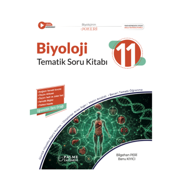 Palme Yayınları 11. Sınıf Biyoloji Joker Tematik Soru Kitabı