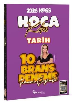 2026 KPSS Tarih 10 Deneme Çözümlü Hoca Kafası Yayınları