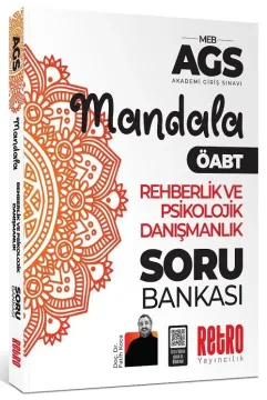ÖABT MEB-AGS Rehberlik ve Psikolojik Danışmanlık Mandala Soru Bankası Fatih Koca Retro Yayıncılık