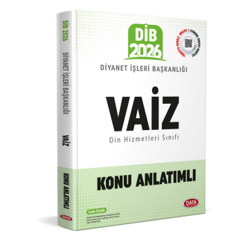 Diyanet İşleri Başkanlığı Vaiz Konu Anlatımlı Data Yayınları