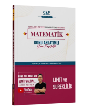 Çap Yayınları Matematik Limit ve Süreklilik Konu Anlatımlı Soru Fasikülü