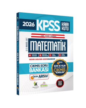2026 FULL KPSS Lisans -Önlisans-Ortaöğretim Matematik Kara Kutu ÖSYM Çıkmış Soru Bankası Son 15 Yıl İnformal Yayınları