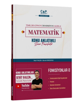 Çap Yayınları Matematik Fonksiyonlar II Konu Anlatımlı Soru Fasikülü