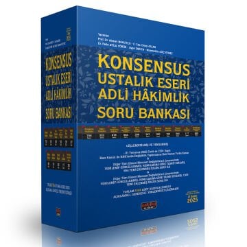 Konsensus Ustalık Eseri Adli Hakimlik Soru Bankası Savaş Yayınları