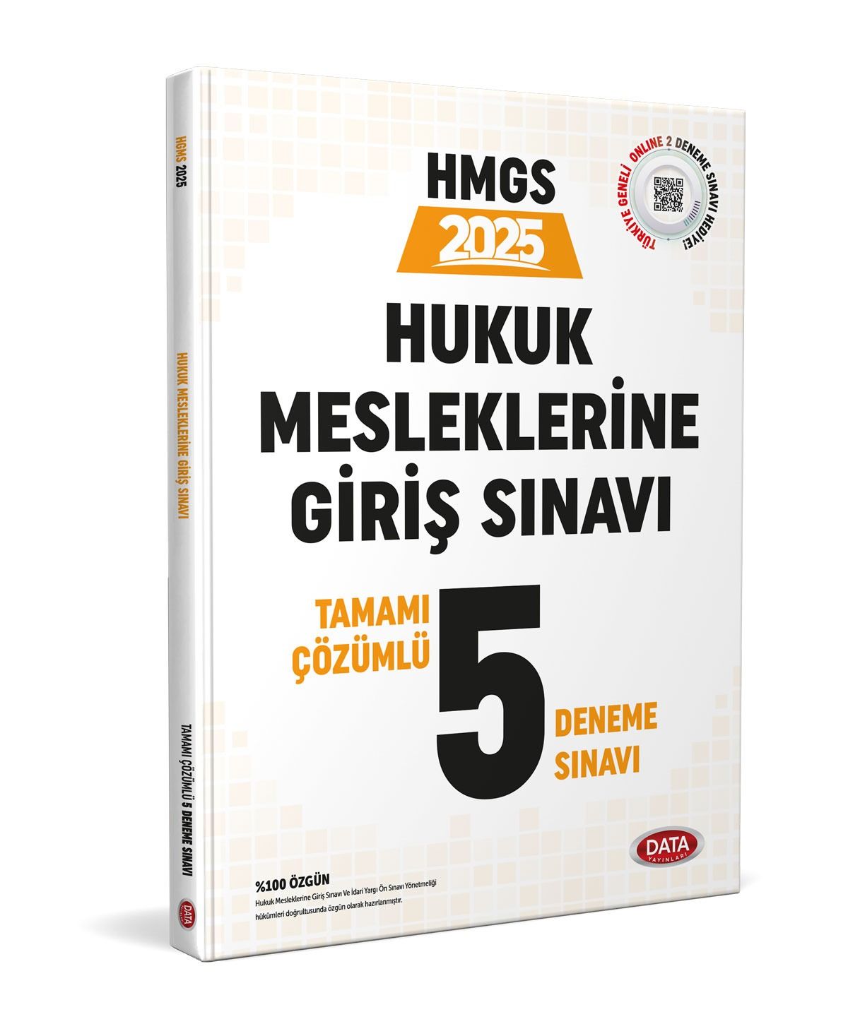 2025 Hukuk Mesleklerine Giriş Sınavı 5 Deneme Sınavı - Karekod Çözümlü Data Yayınları
