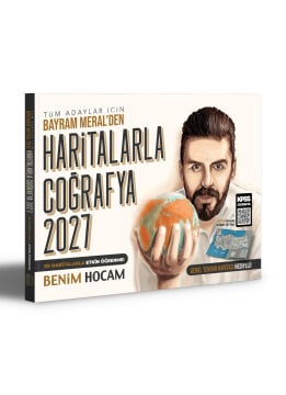 Benim Hocam Yayınları 2027 Tüm Adaylar İçin Haritalarla Coğrafya Konu Anlatımı