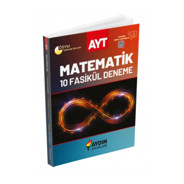 Aydın Yayınları AYT Matematik Fasikül 10 Deneme Çözümlü