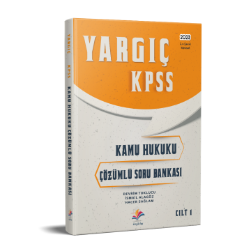Dizgi Kitap Yargıç KPSS Kamu Hukuku Çözümlü Soru Bankası Cilt 1 2023