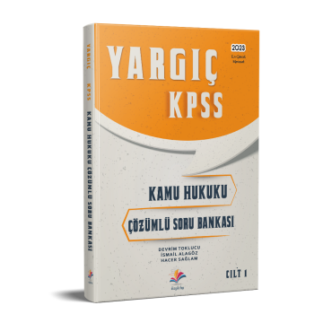 Dizgi Kitap Yargıç KPSS Kamu Hukuku Çözümlü Soru Bankası Cilt 1 2023