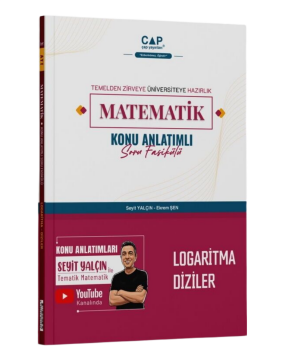 Çap Yayınları Matematik Logaritma Diziler Konu Anlatımlı Soru Fasikülü