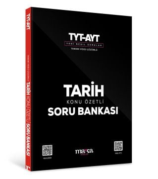 2026 TYT AYT Tarih Konu Özetli Yeni Nesil Soru Bankası Tamamı Video Çözümlü Marka Yayınları