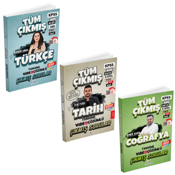 Dizgi Kitap 2026 Türkçe, Coğrafya ve Tarih Tüm Sınavlar Tamamı Video Çözümlü Çıkmış Sorular Seti Enes Eker Zeki Tuğa Gizem Ural