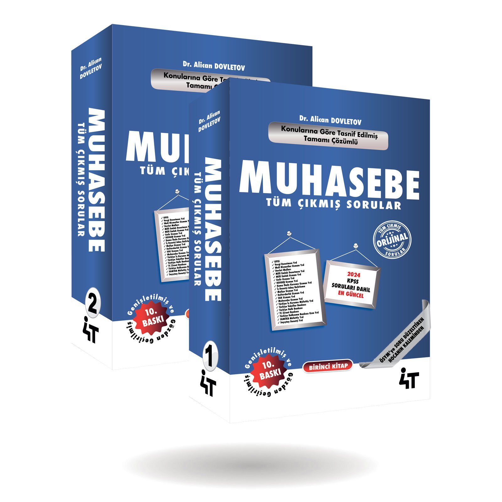 MUHASEBE ÇIKMIŞ SORULAR (10. BASKI) 4T YAYINLARI