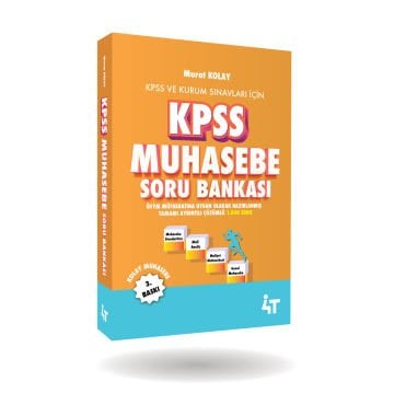 4T Yayınları KPSS A Grubu Muhasebe Soru Bankası 3. Baskı - Murat Kolay