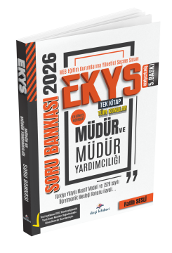 Dizgi Kitap 2026 MEB EKYS Müdür ve Müdür Yardımcılığı Soru Bankası Fatih Sesli Genişletilmiş 5. Baskı