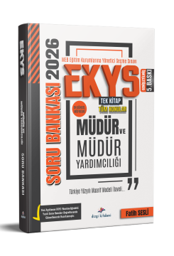 Dizgi Kitap 2026 MEB EKYS Müdür ve Müdür Yardımcılığı Soru Bankası Fatih Sesli Genişletilmiş 5. Baskı