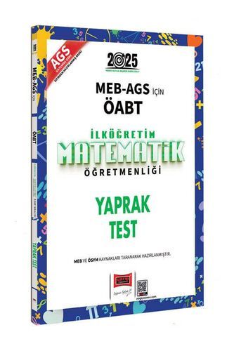 2025 MEB AGS ÖABT İlköğretim Matematik Öğretmenliği Yaprak Test Yargı Yayınları
