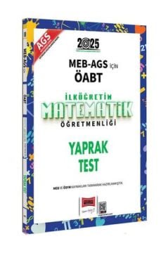 2025 MEB AGS ÖABT İlköğretim Matematik Öğretmenliği Yaprak Test Yargı Yayınları