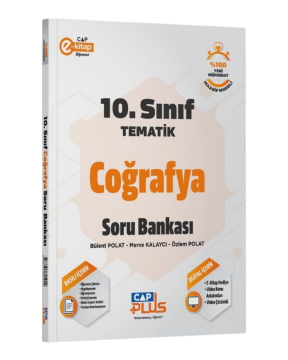 Çap Yayınları 10. Sınıf Coğrafya Tematik Soru Bankası