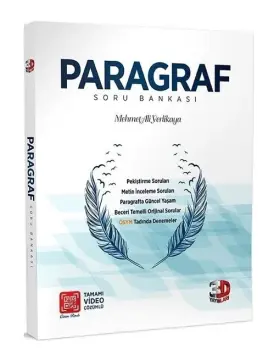 3D Yayınları Paragraf Soru Bankası Tamamı Video Çözümlü