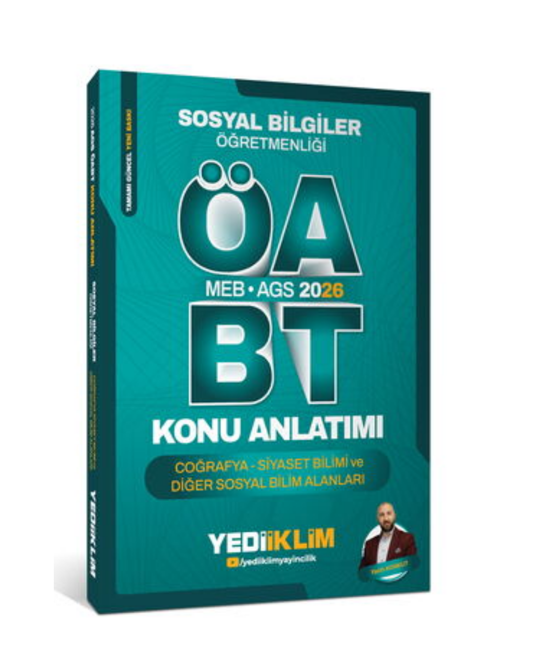 2026 MEB AGS ÖABT Sosyal Bilgiler Öğretmenliği Coğrafya Siyaset Bilimi ve Diğer Sosyal Bilim Alanları Konu Anlatımlı Yediiklim Yayınları