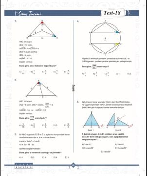 Barış Yayınları Trigonometri Matematik Fasikülleri