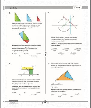 Barış Yayınları Trigonometri Matematik Fasikülleri