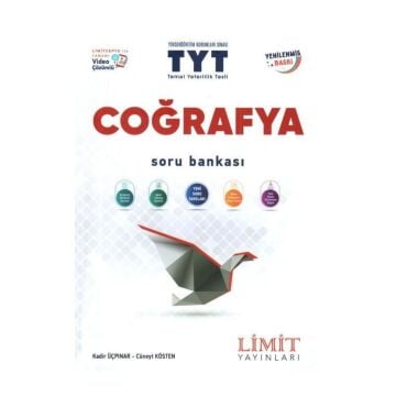 Limit Yayınları TYT Coğrafya Soru Bankası Cüneyt Kösten Kadir Üçpınar
