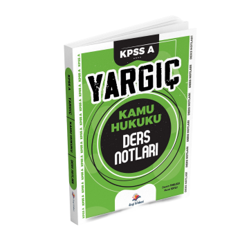 Dizgi Kitap Yargıç Kpss A Kamu Hukuku ve Özel Hukuk Ders Notları Seti 2025