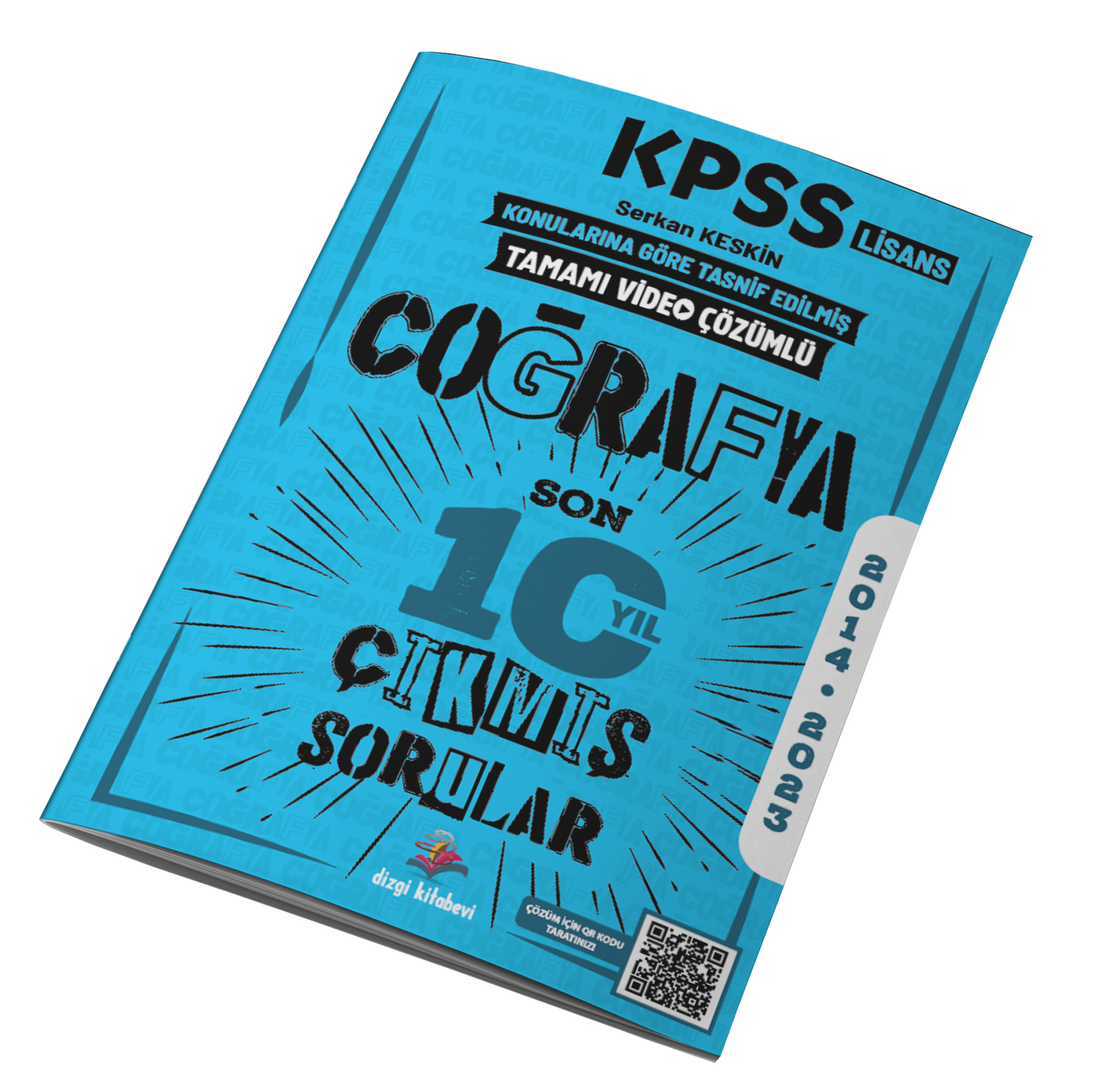 Dizgi Kitap KPSS Lisans Tamamı Video Çözüm Analizli Konularına Göre Tasnif Edilmiş Son 10 Yıl Coğrafya Çıkmış Sorular