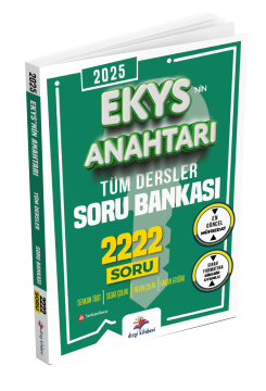 Dizgi Kitap Meb Ekys Müdür ve Müdür Yardımcılığı Ekys'nin Anahtarı Tüm Dersler Soru Bankası 2222 Soru 2025