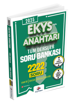 Dizgi Kitap 2025 MEB EKYS Müdür ve Müdür Yardımcılığı EKYS'nin Anahtarı Tüm Dersler Soru Bankası 2222 Soru