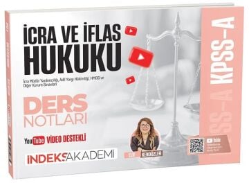 KPSS A Grubu İcra ve İflas Hukuku Video Ders Notları - Elif Kendüzler İndeks Akademi Yayıncılık