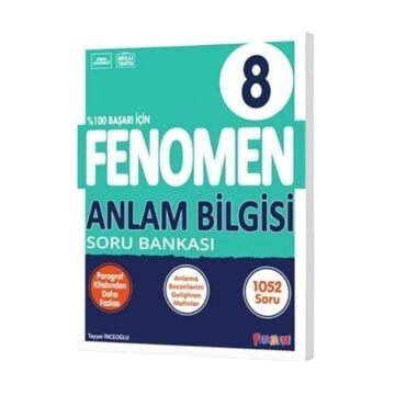 Fenomen Okul Yayınları 8. Sınıf Anlam Bilgisi Fenomen Soru Bankası