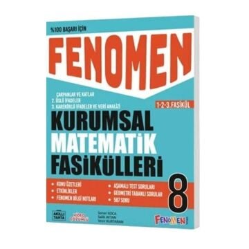 Fenomen Okul Yayınları 8. Sınıf Matematik Fasikülleri 1-2-3 Soner Koca, Salih Aytan