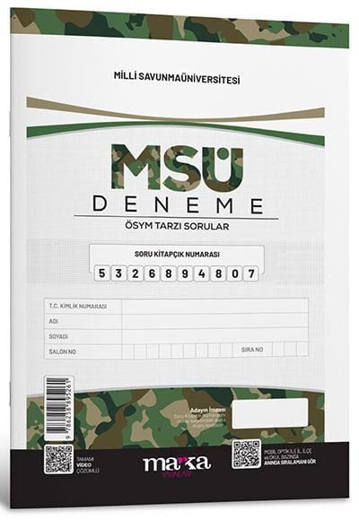 2026 MSÜ Deneme Tamamı Video Çözümlü Marka Yayınları