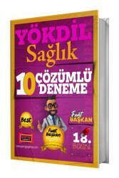 Yargı Yayınları 2025 YÖKDİL Sağlık Çözümlü 10 Deneme Fuat Başkan
