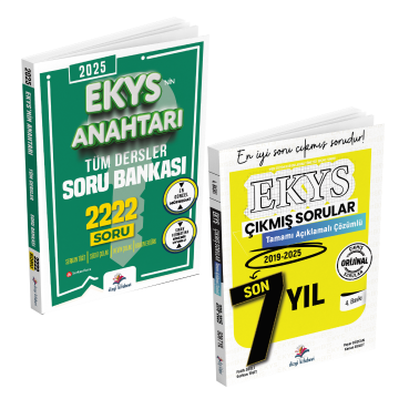 Dizgi Kitap Meb Ekys Müdür ve Müdür Yardımcılığı Ekys'nin Anahtarı Tüm Dersler Soru Bankası 2222 Soru ve Tamamı Çözümlü Son 7 Yıl Çıkmış Sorular Seti